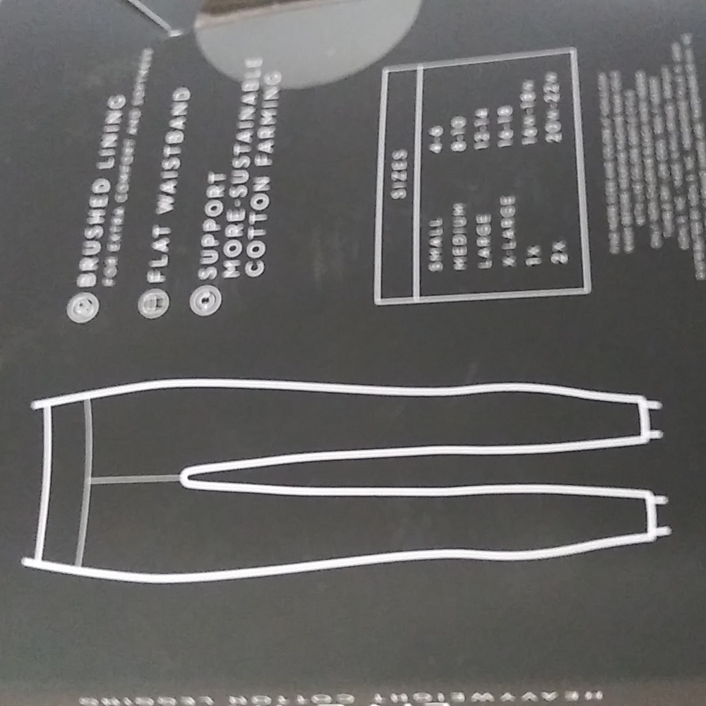 Leggins high rise live-in Heavyvweight cotton. - Picture 3 of 7